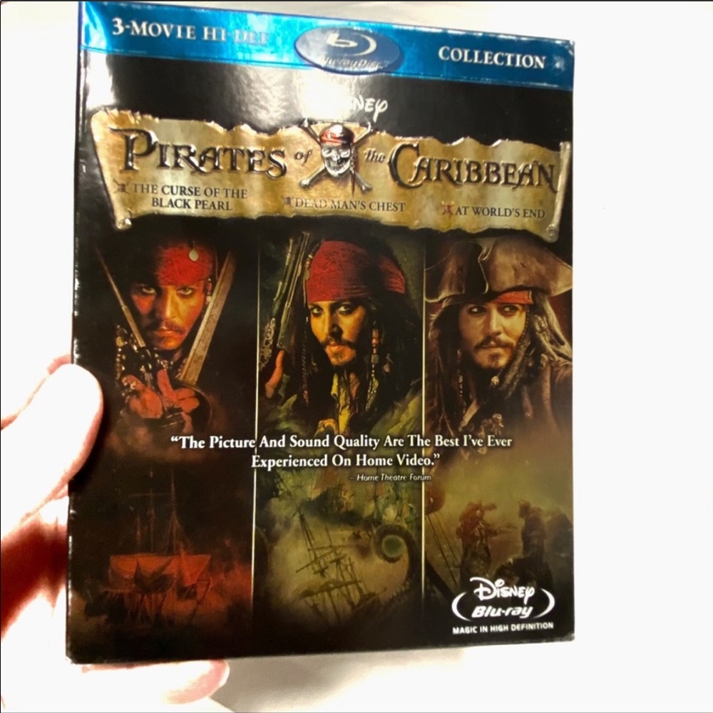 Disney’s Pirates of the Caribbean Movie Complete